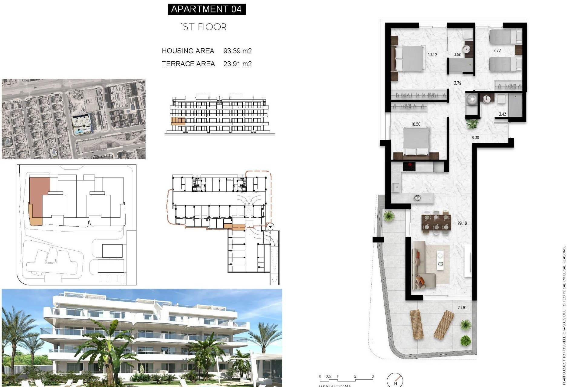 Obra nueva - Apartmento - Orihuela Costa - Lomas de Cabo Roig