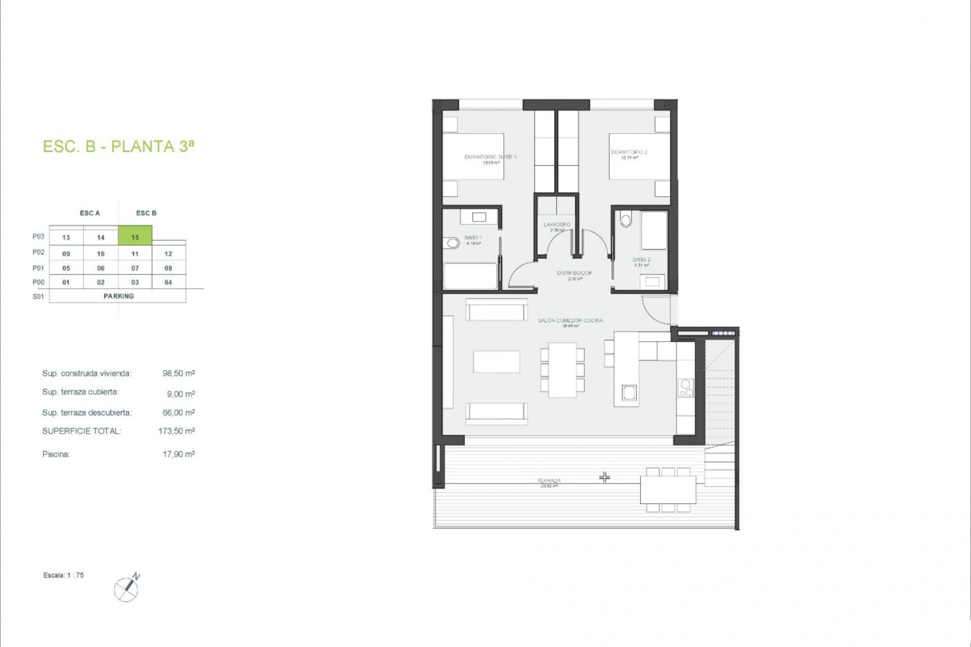 Obra nueva - Apartmento - Orihuela - Las Colinas Golf