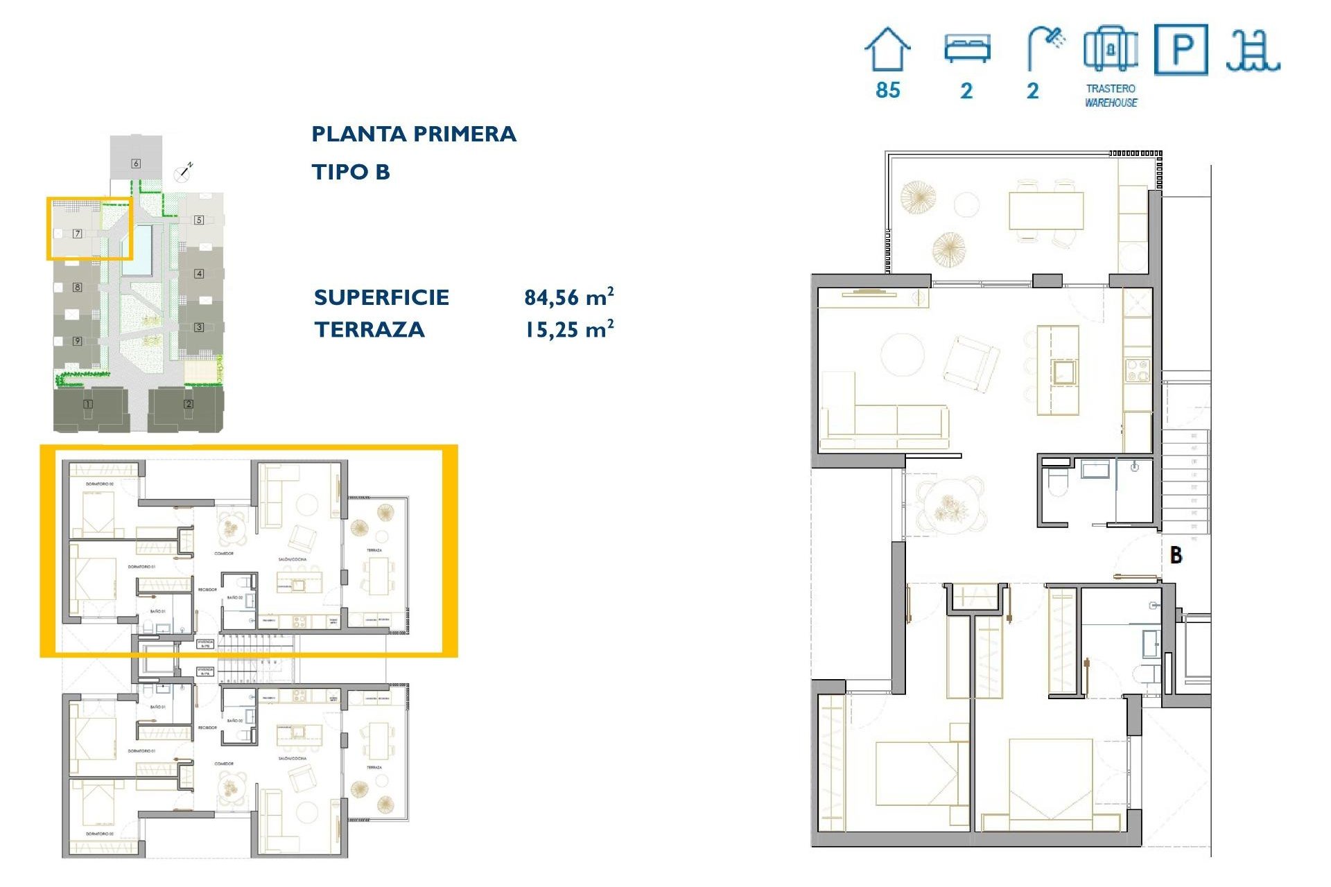 Obra nueva - Apartmento - San Pedro del Pinatar - Pueblo