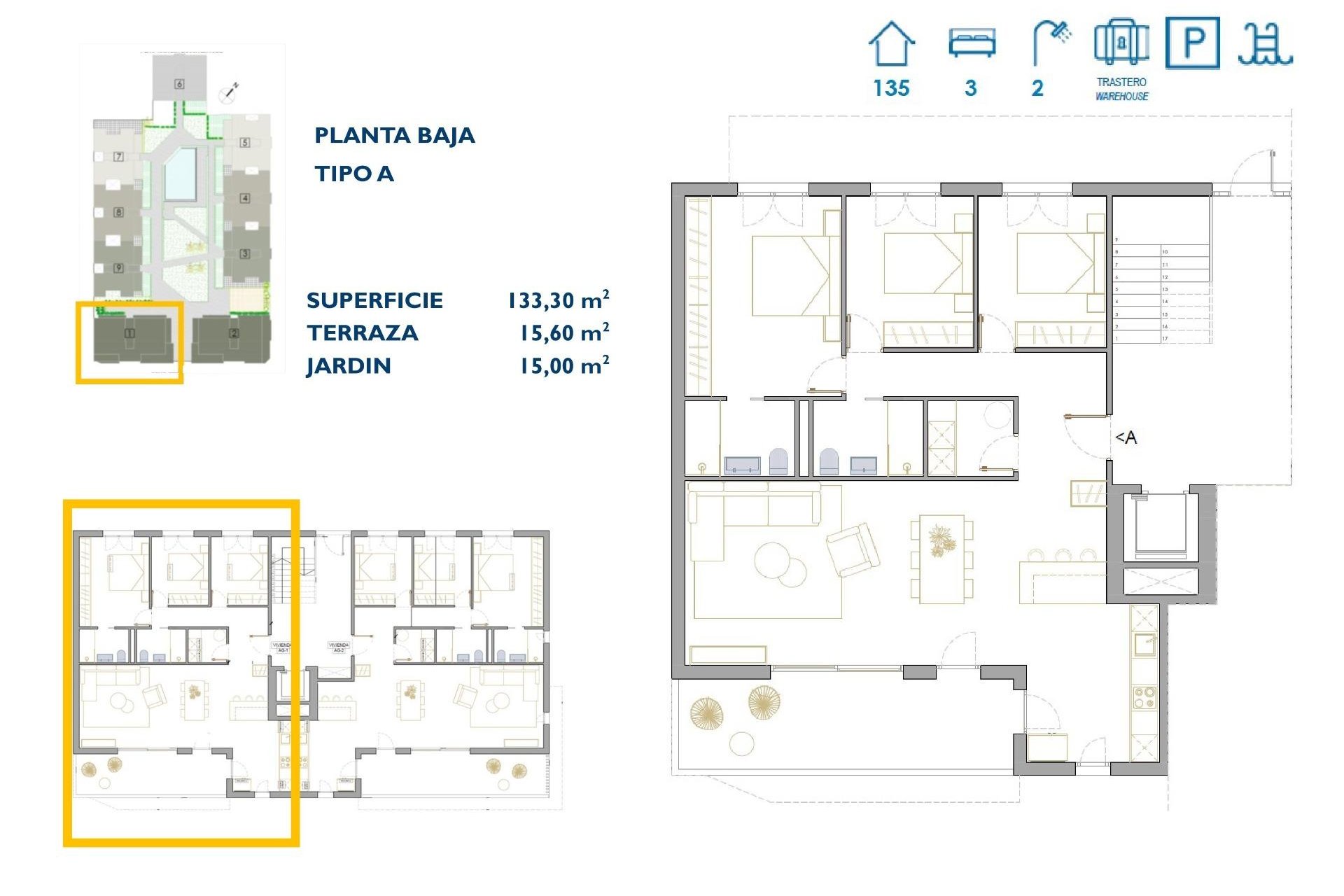 Obra nueva - Apartmento - San Pedro del Pinatar - Pueblo