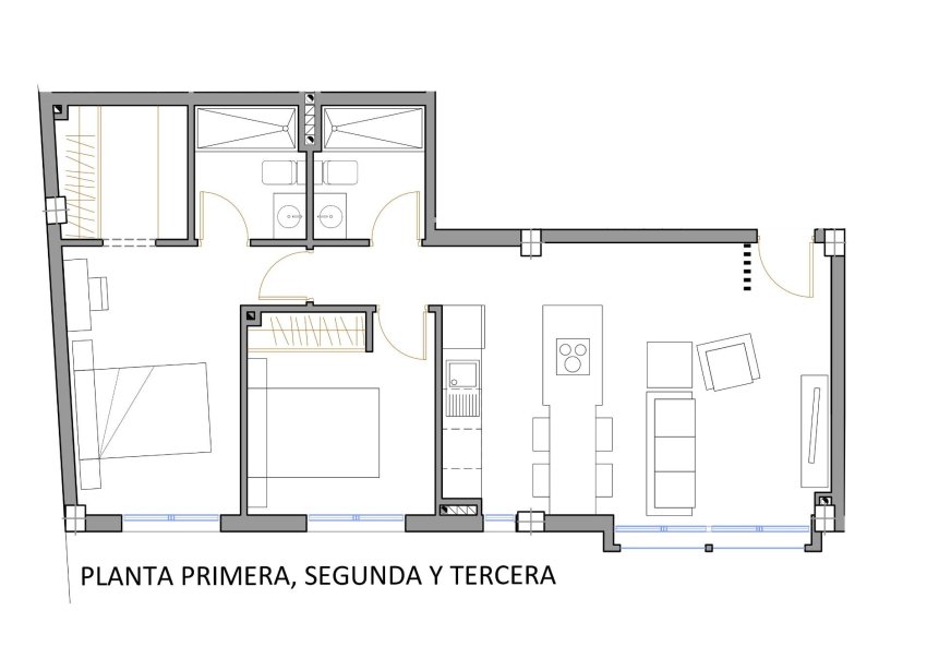 Obra nueva - Apartmento - San Pedro del Pinatar - Villananitos