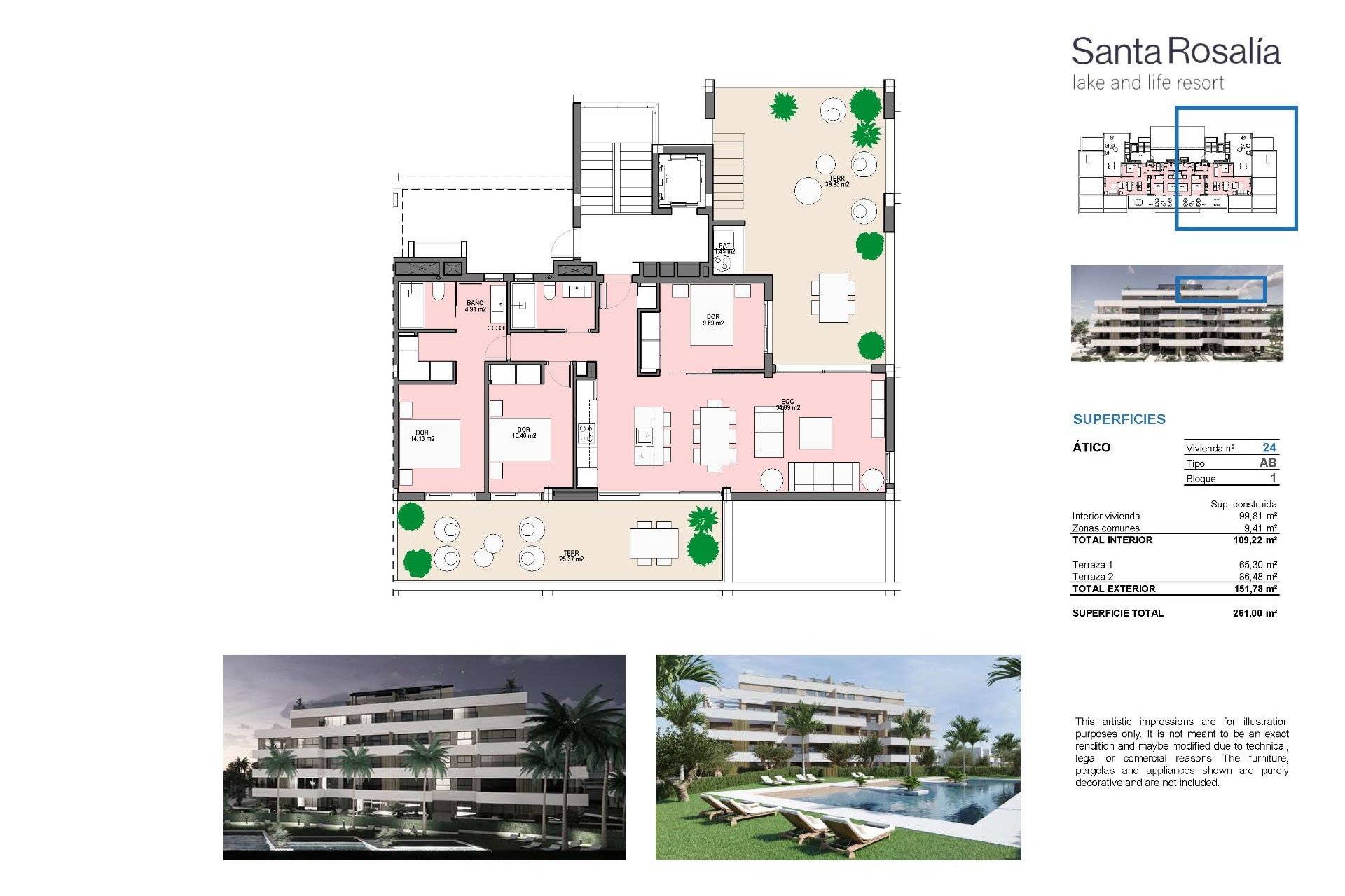 Obra nueva - Apartmento - Torre Pacheco - Santa Rosalia Lake And Life Resort