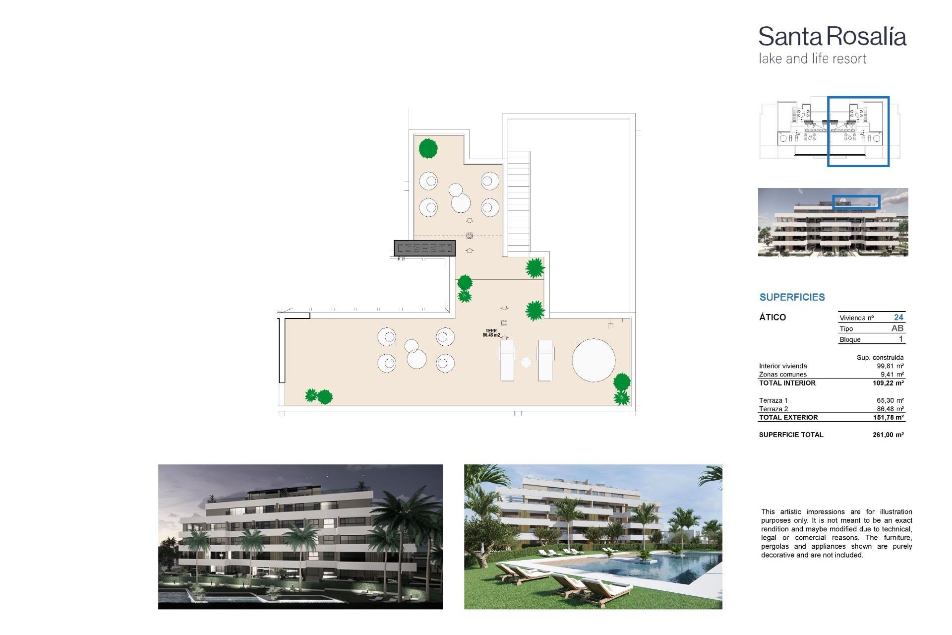 Obra nueva - Apartmento - Torre Pacheco - Santa Rosalia Lake And Life Resort