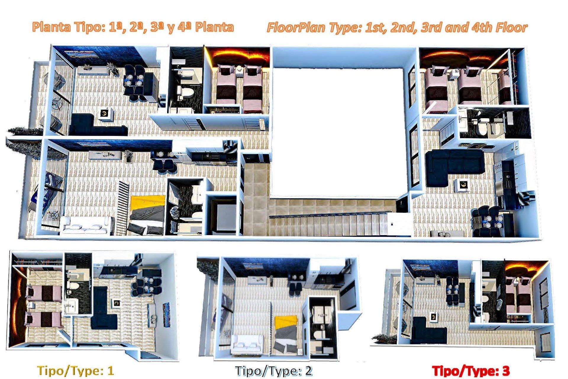 Obra nueva - Apartmento - Torrevieja - Centro