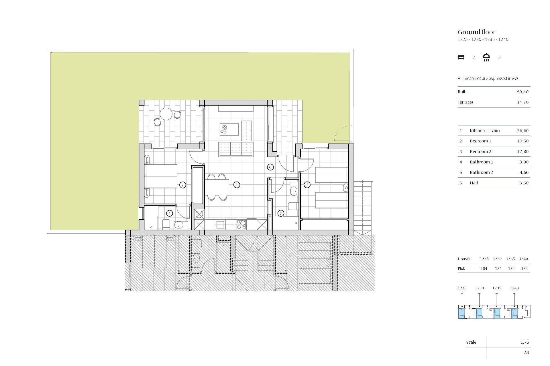 Obra nueva - Bungalow - Algorfa - La Finca Golf