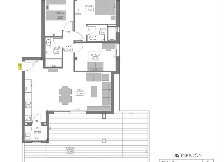 Obra nueva - Bungalow - Algorfa - La Finca Golf