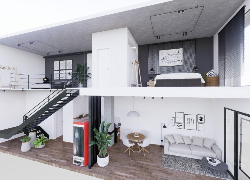 Obra nueva - Bungalow - Alicante - Carolinas Bajas