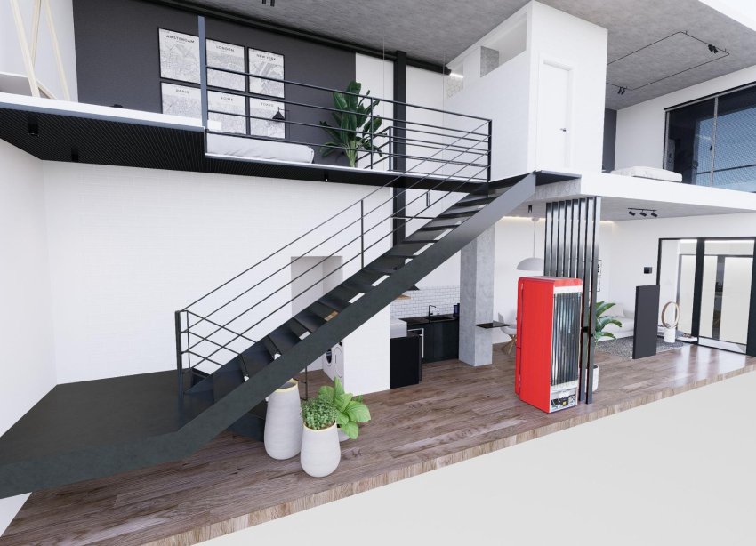 Obra nueva - Bungalow - Alicante - Carolinas Bajas