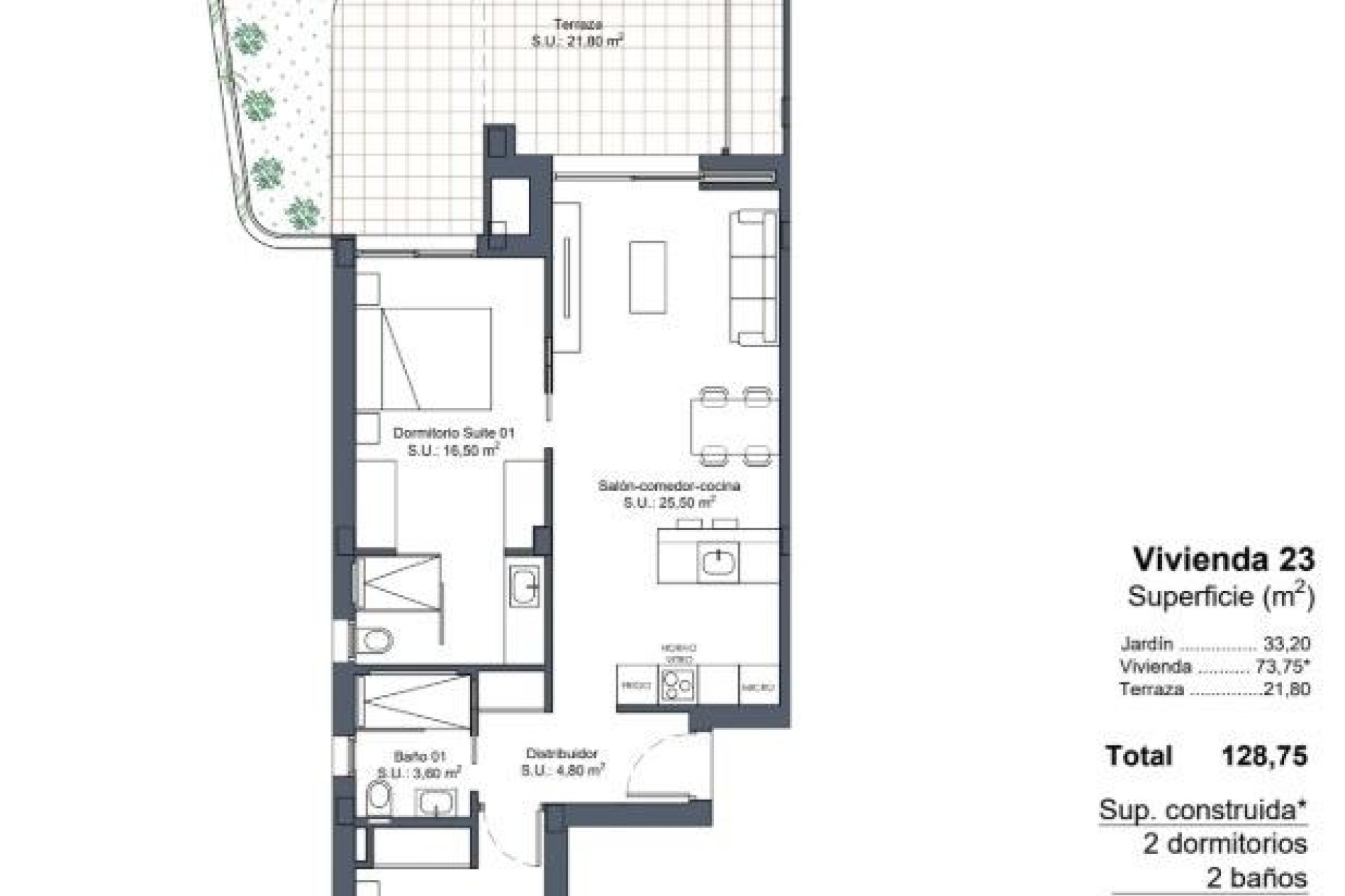 Obra nueva - Bungalow - Ciudad Quesada - Lo Marabú