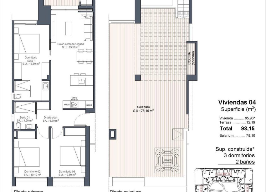 Obra nueva - Bungalow - Ciudad Quesada - Lo Marabú