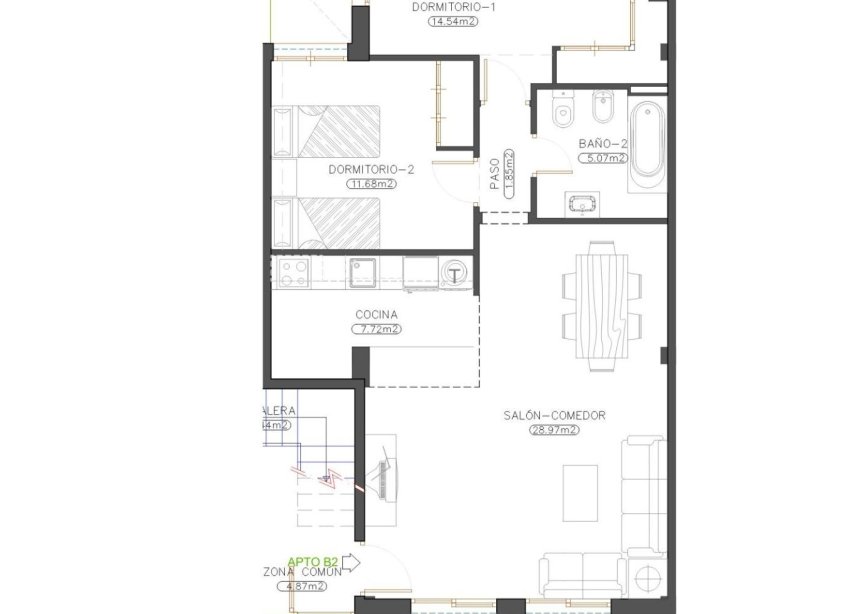 Obra nueva - Bungalow - Cuevas del Almanzora - Herrerias