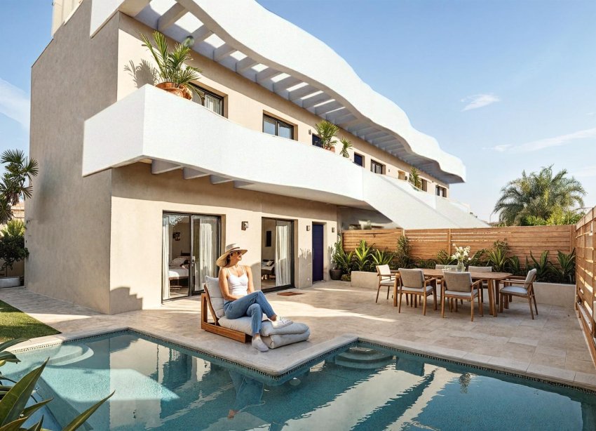 Obra nueva - Bungalow - Pilar de la Horadada - parques de Andromeda