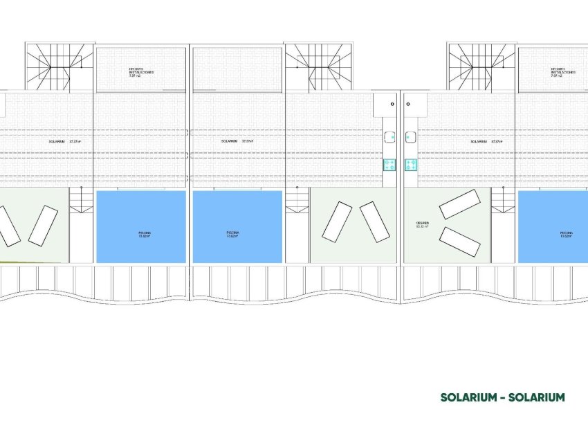 Obra nueva - Bungalow - Pilar de la Horadada - parques de Andromeda