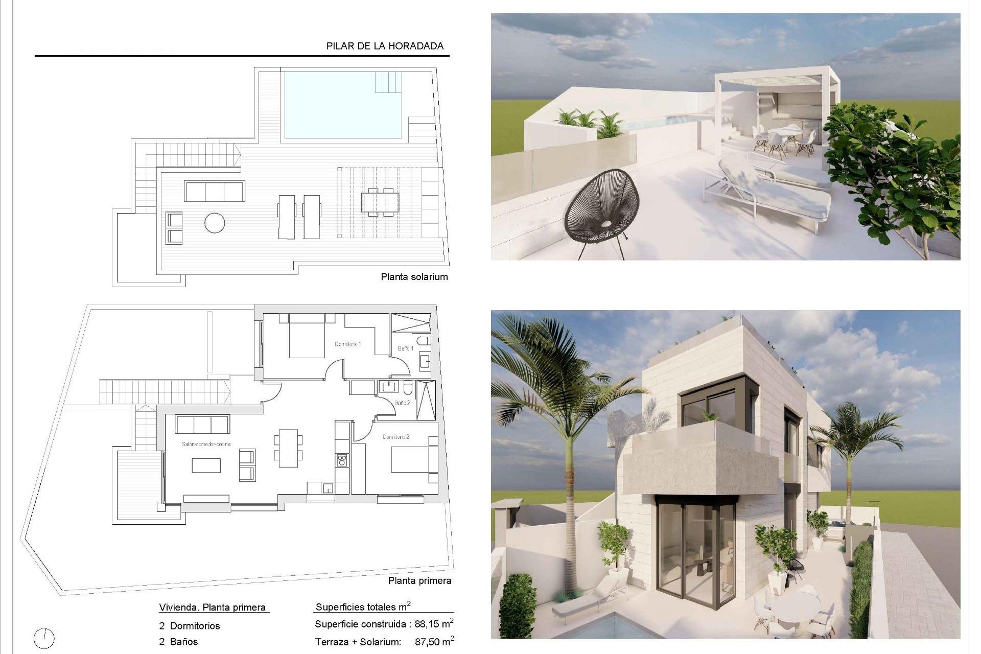 Obra nueva - Bungalow - Pilar de la Horadada - pueblo