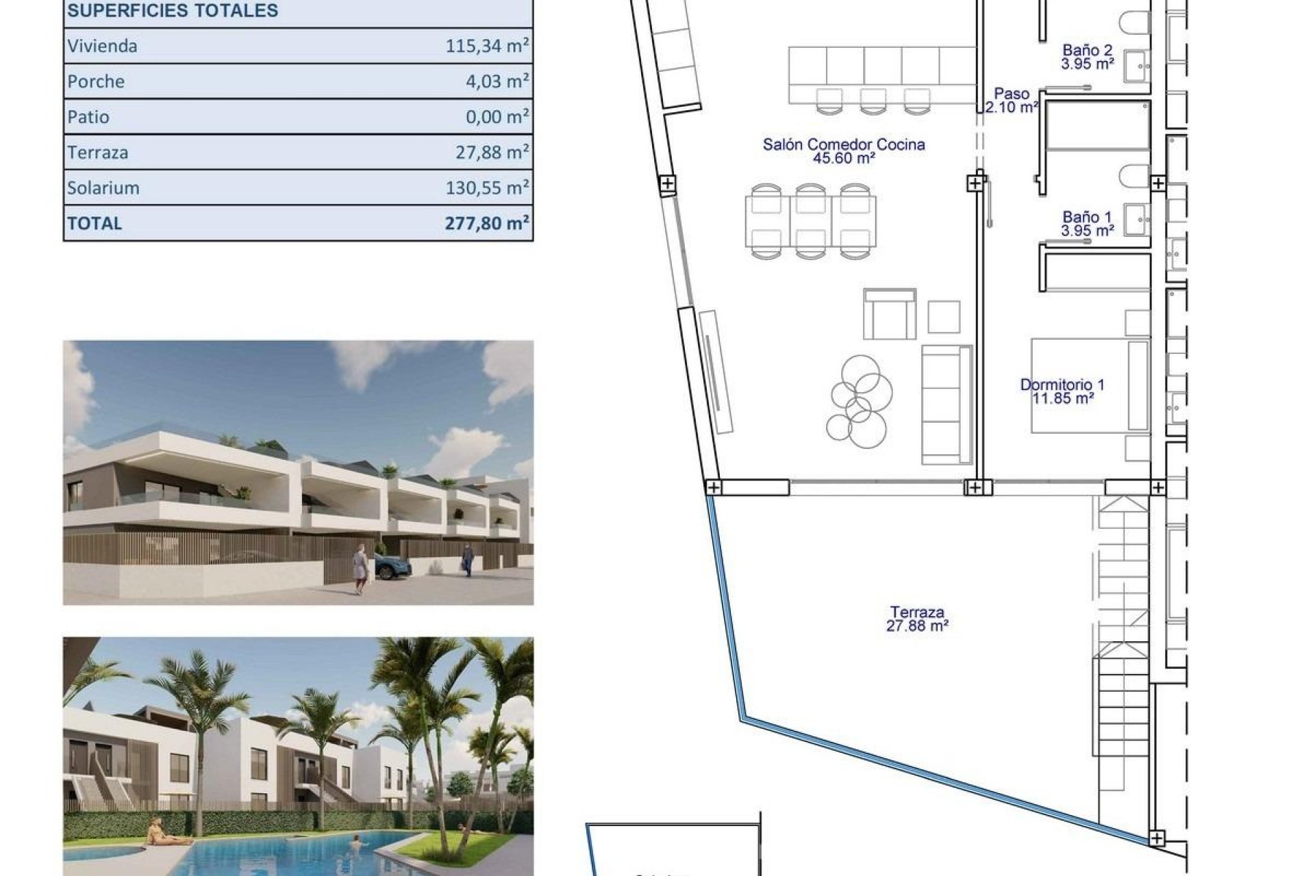 Obra nueva - Bungalow - Pilar de la Horadada - pueblo