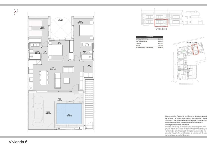 Obra nueva - Bungalow - Pilar de la Horadada