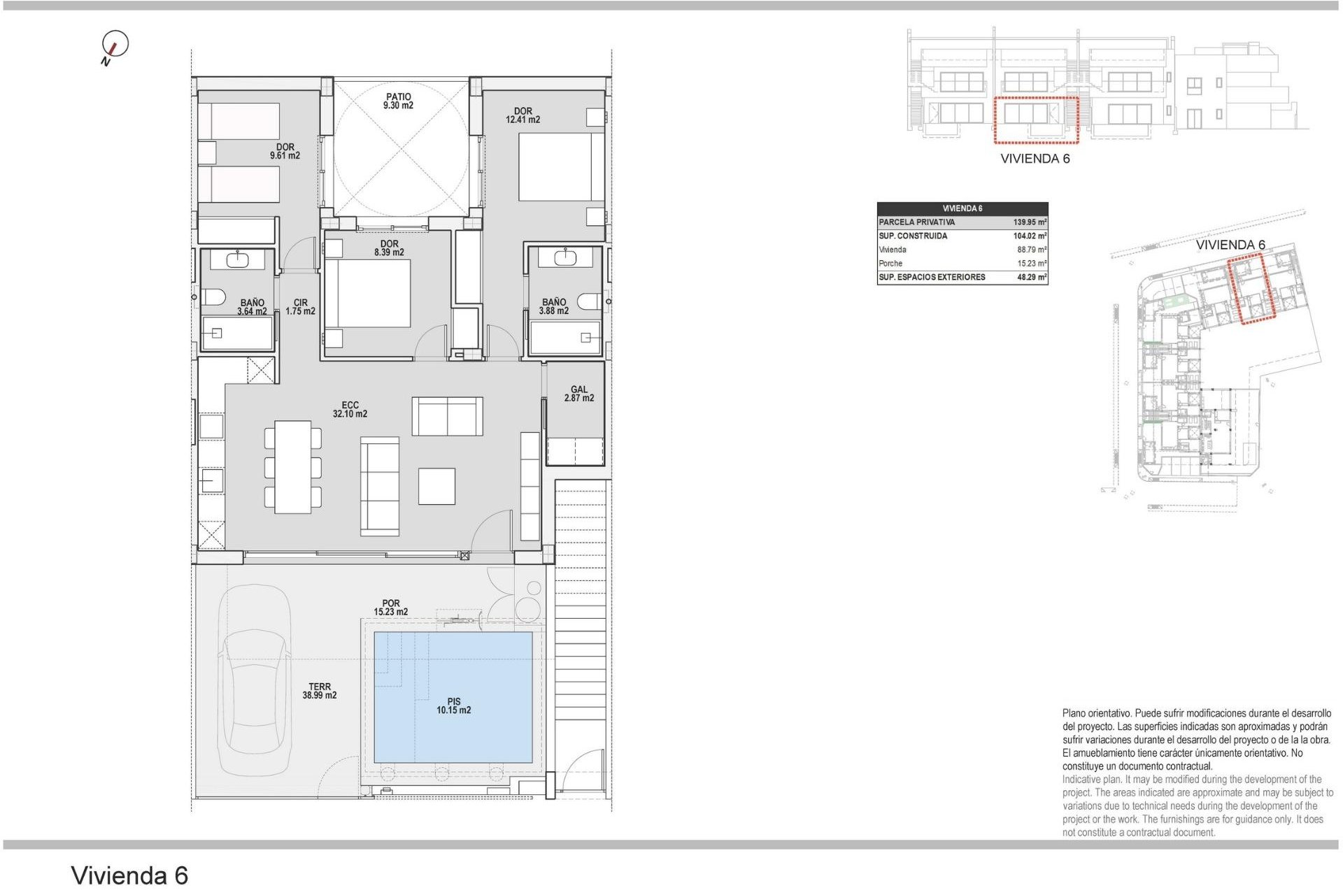 Obra nueva - Bungalow - Pilar de la Horadada