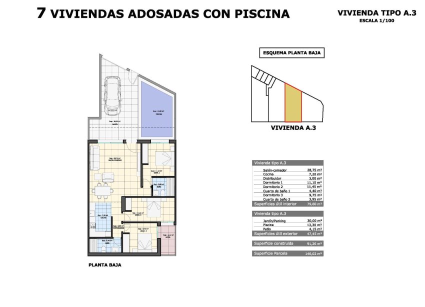 Obra nueva - Bungalow - Pilar de la Horadada