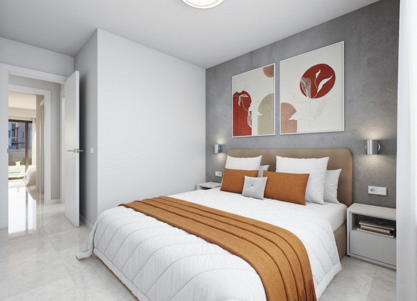 Obra nueva - Bungalow - Puerto de Mazarron - Playa Negra