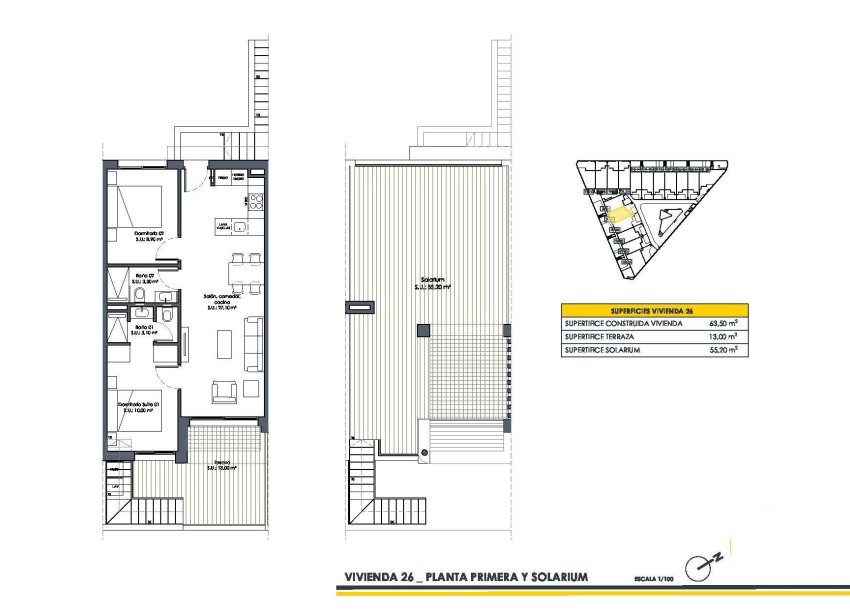 Obra nueva - Bungalow - San Fulgencio - Pueblo
