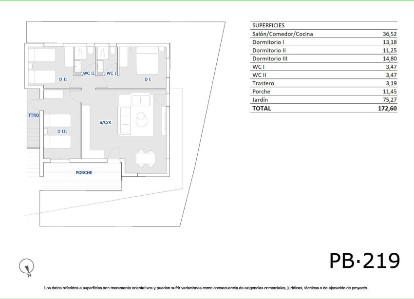 Obra nueva - Bungalow - San Miguel de Salinas - Pueblo