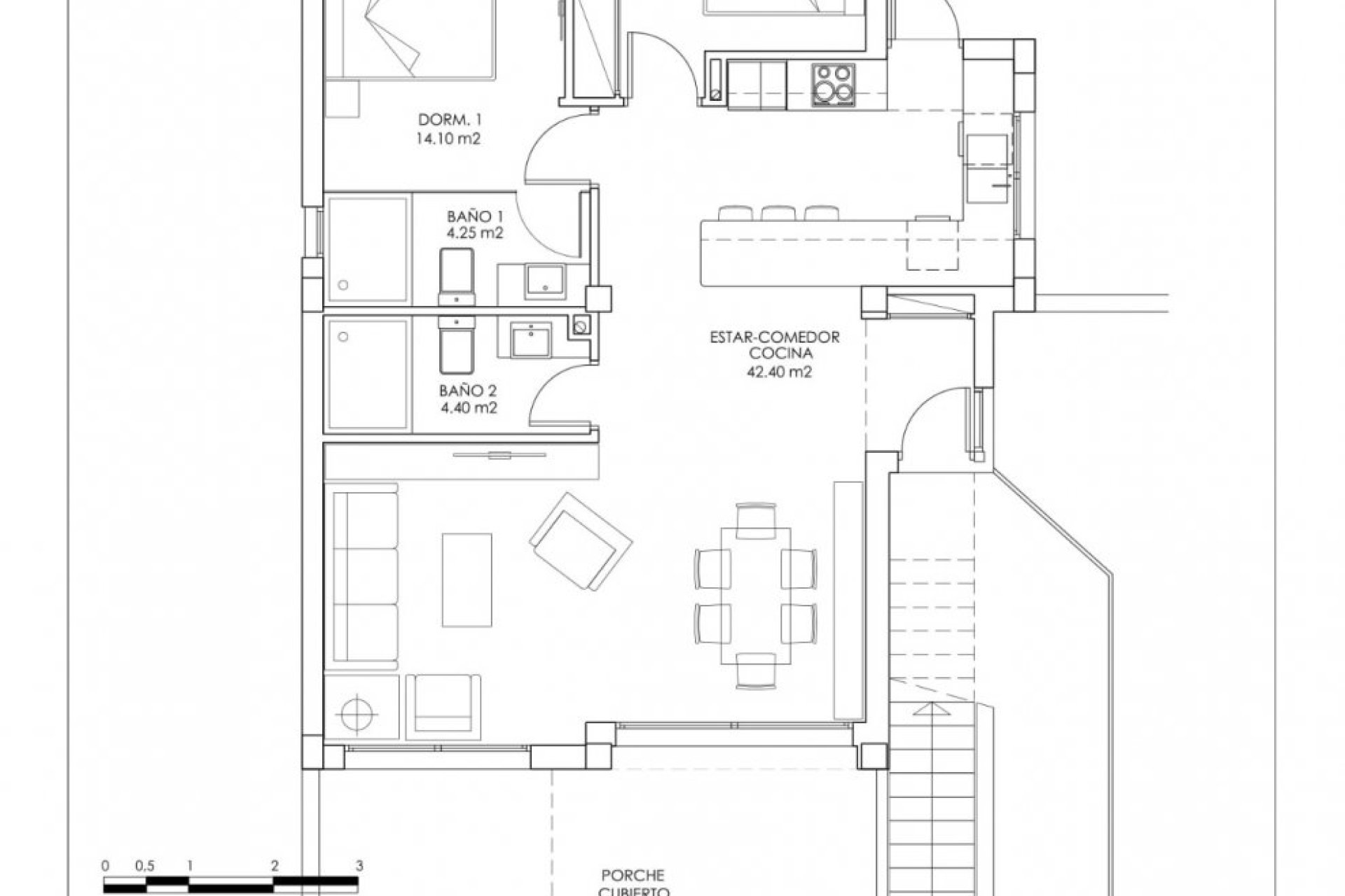 Obra nueva - Bungalow - San Miguel de Salinas