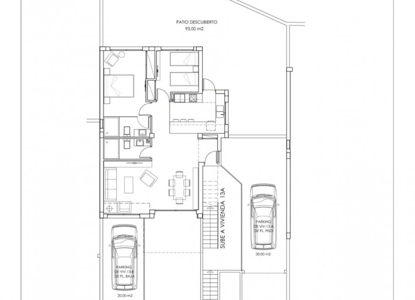 Obra nueva - Bungalow - San Miguel de Salinas