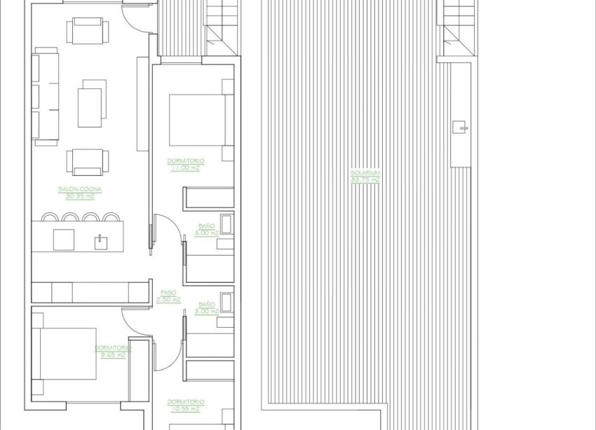 Obra nueva - Bungalow - San Pedro del Pinatar - Los Antolinos