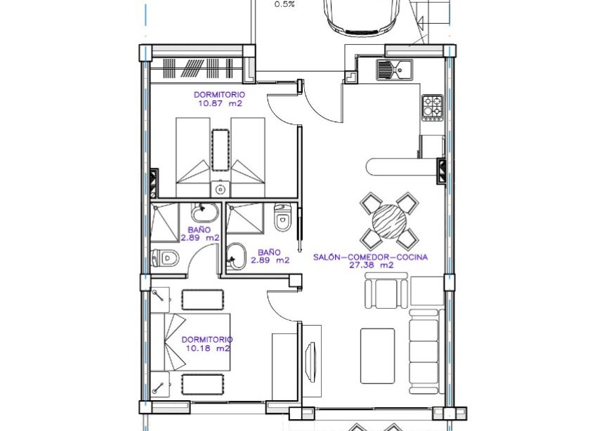 Obra nueva - Bungalow - San Pedro del Pinatar - San Pedro del Pinatar pueblo