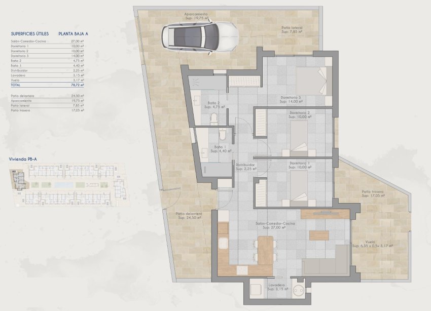 Obra nueva - Bungalow - Torre Pacheco