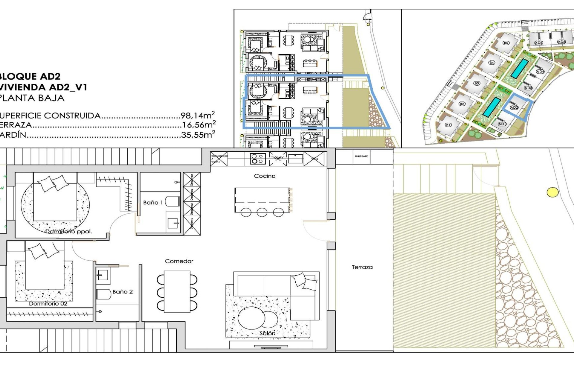 Obra nueva - Bungalow - Torre Pacheco