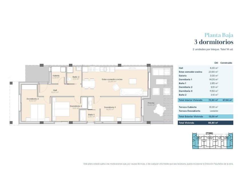 Obra nueva - Bungalow - Vera
