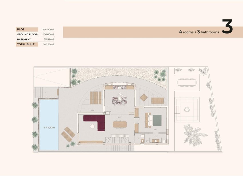 Obra nueva - Villa - Algorfa - La Finca Golf