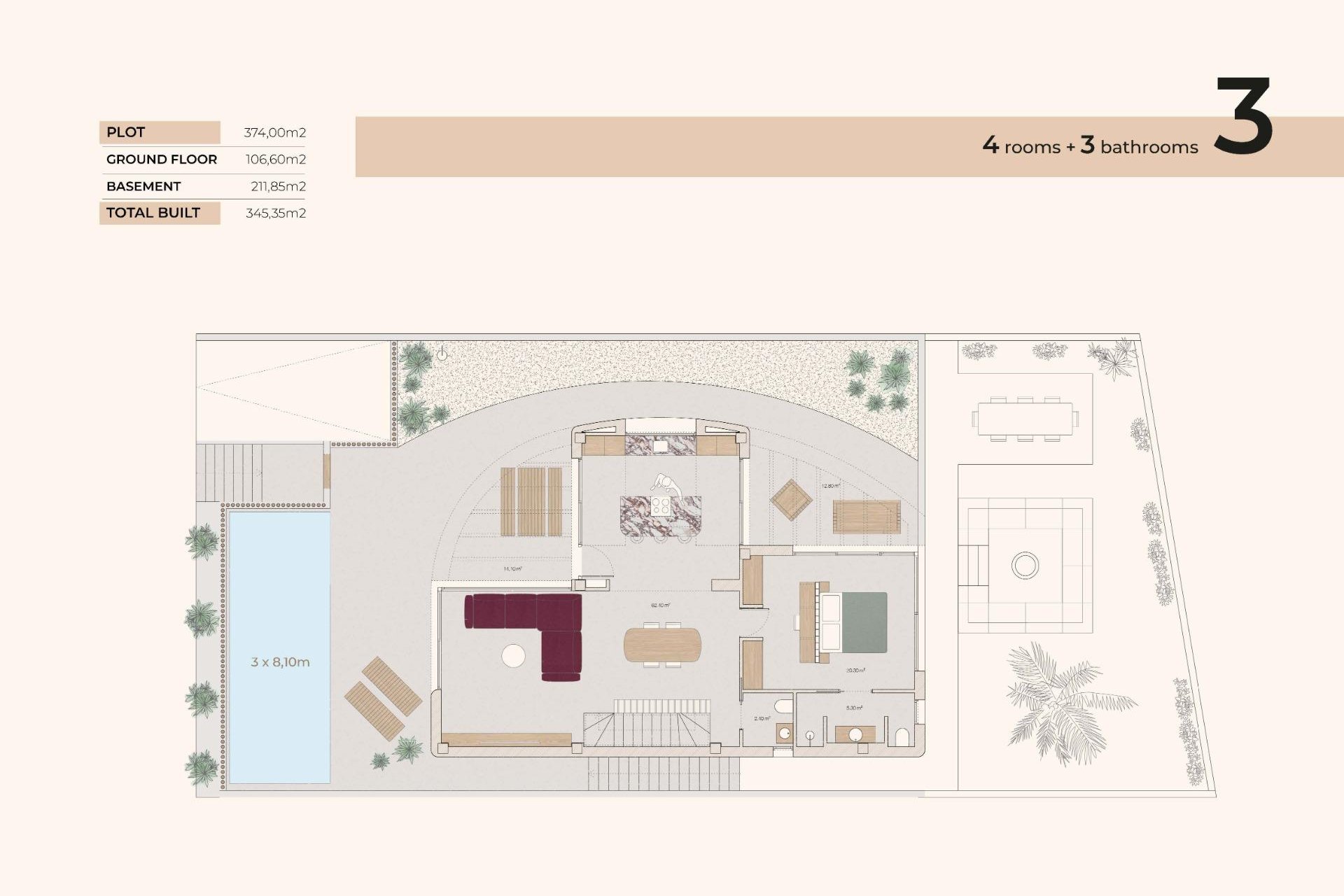 Obra nueva - Villa - Algorfa - La Finca Golf