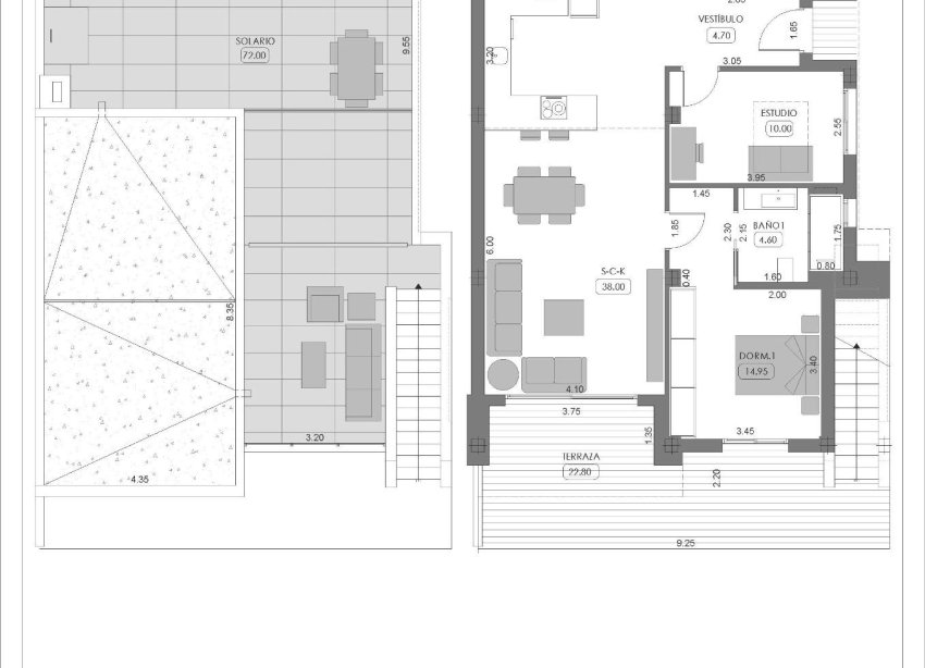 Obra nueva - Villa - Algorfa - La Finca Golf