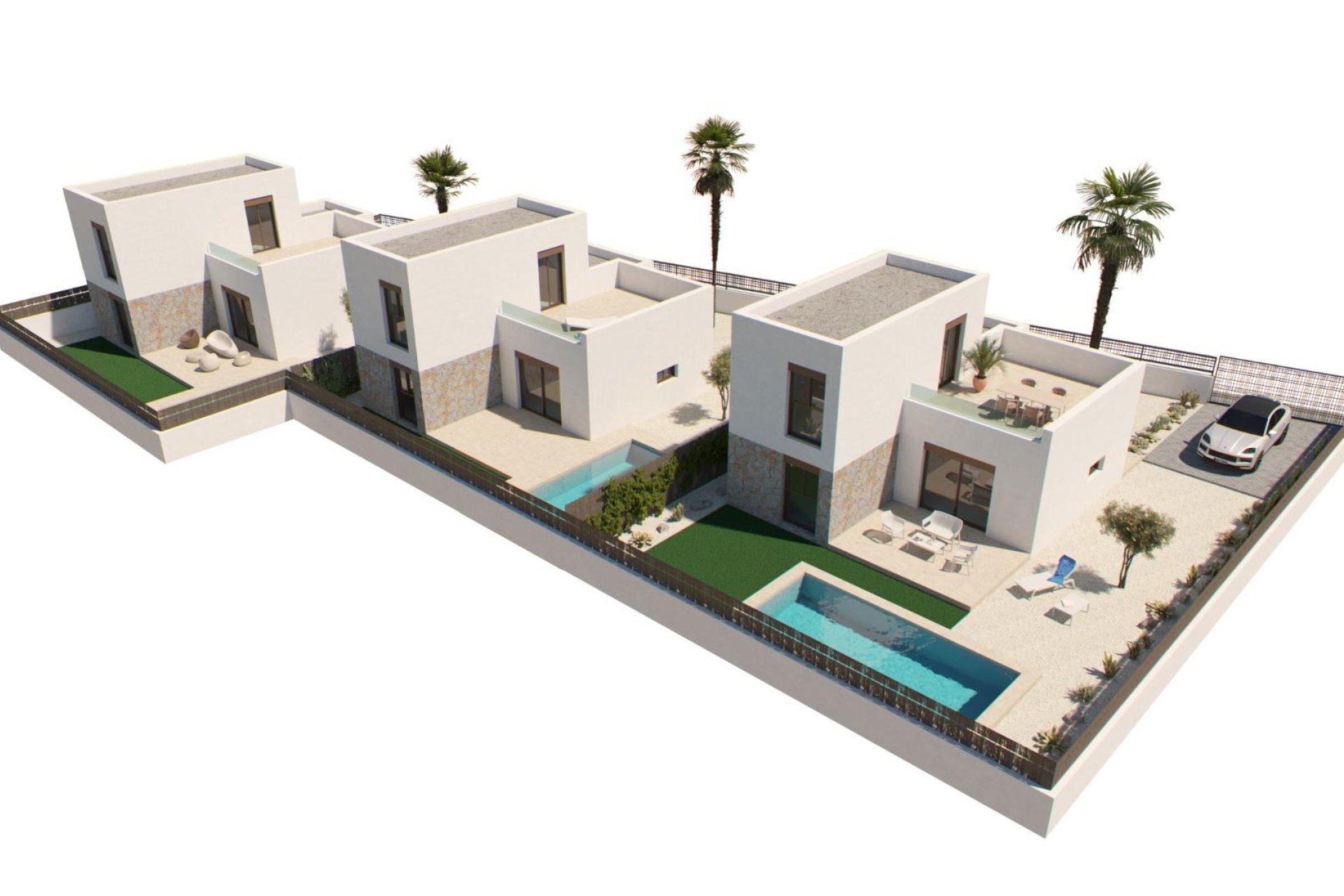 Obra nueva - Villa - Algorfa