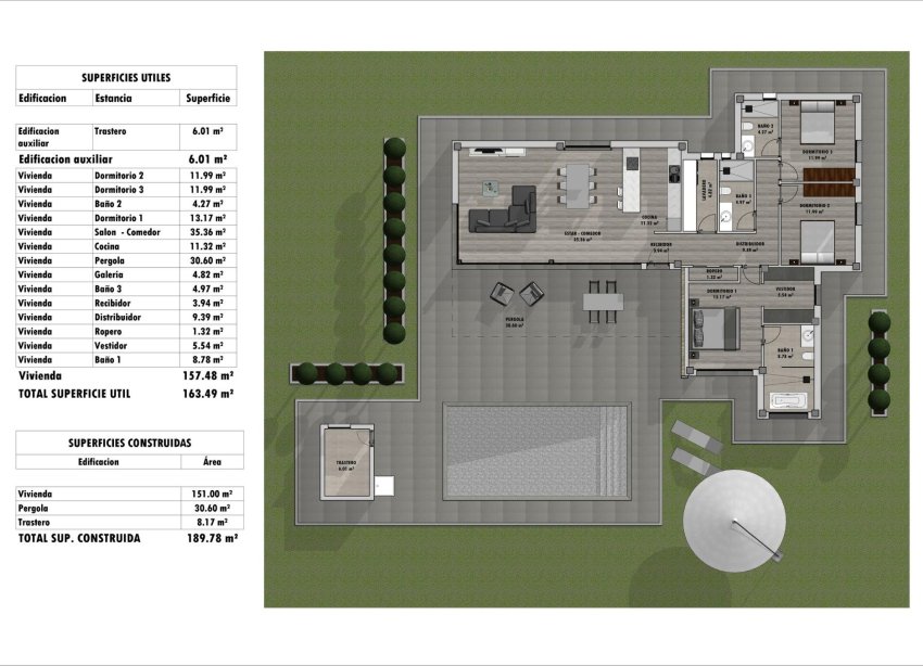 Obra nueva - Villa - Aspe - Poligono 19