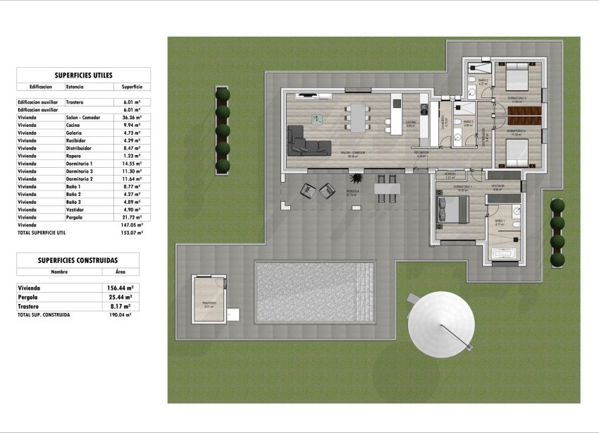 Obra nueva - Villa - Aspe - Poligono 19