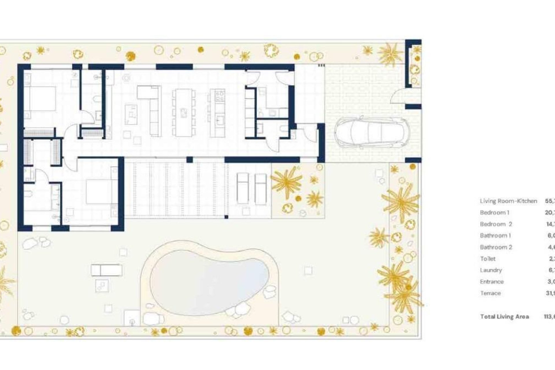 Obra nueva - Villa - Baños y Mendigo - Altaona Golf