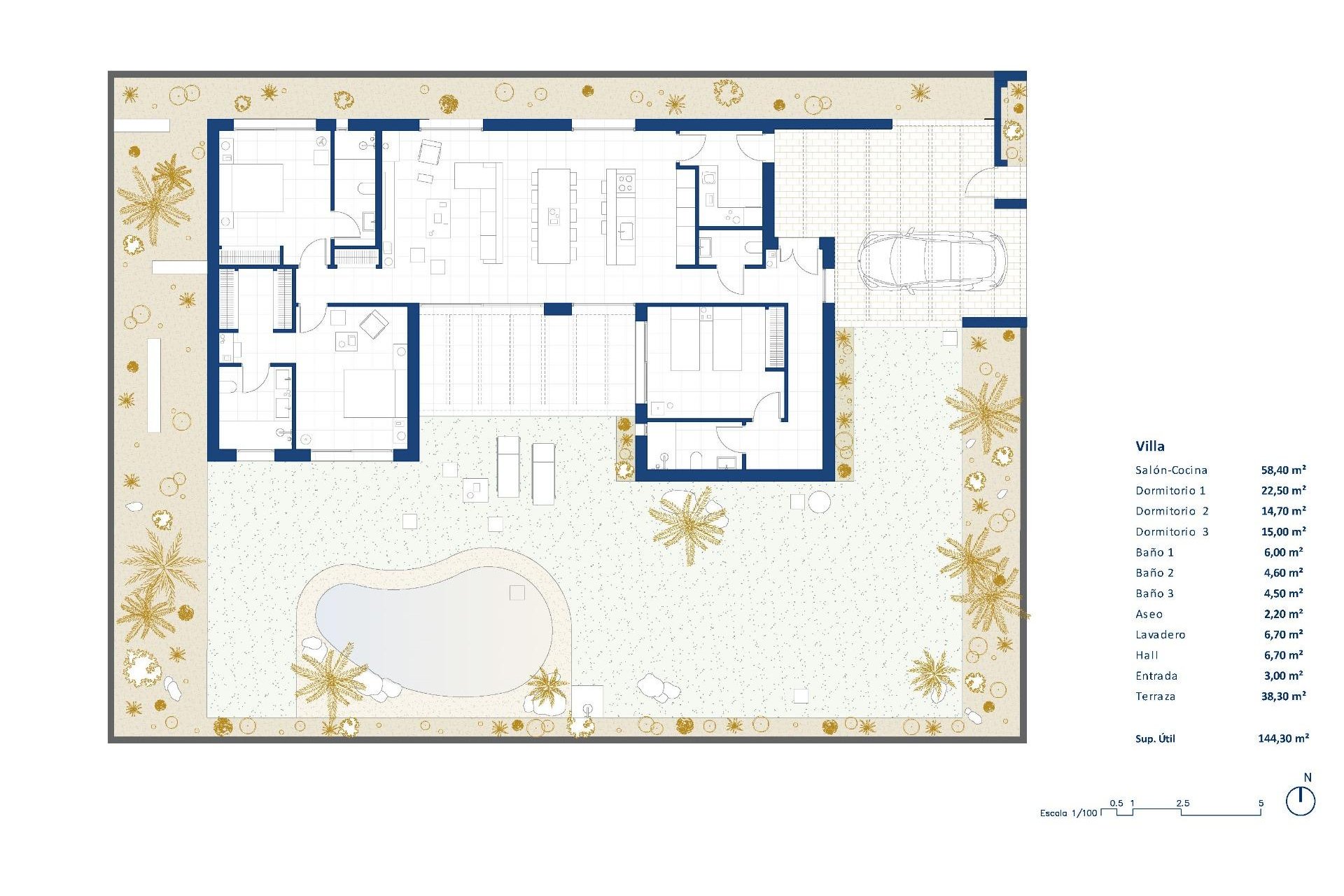 Obra nueva - Villa - Baños y Mendigo