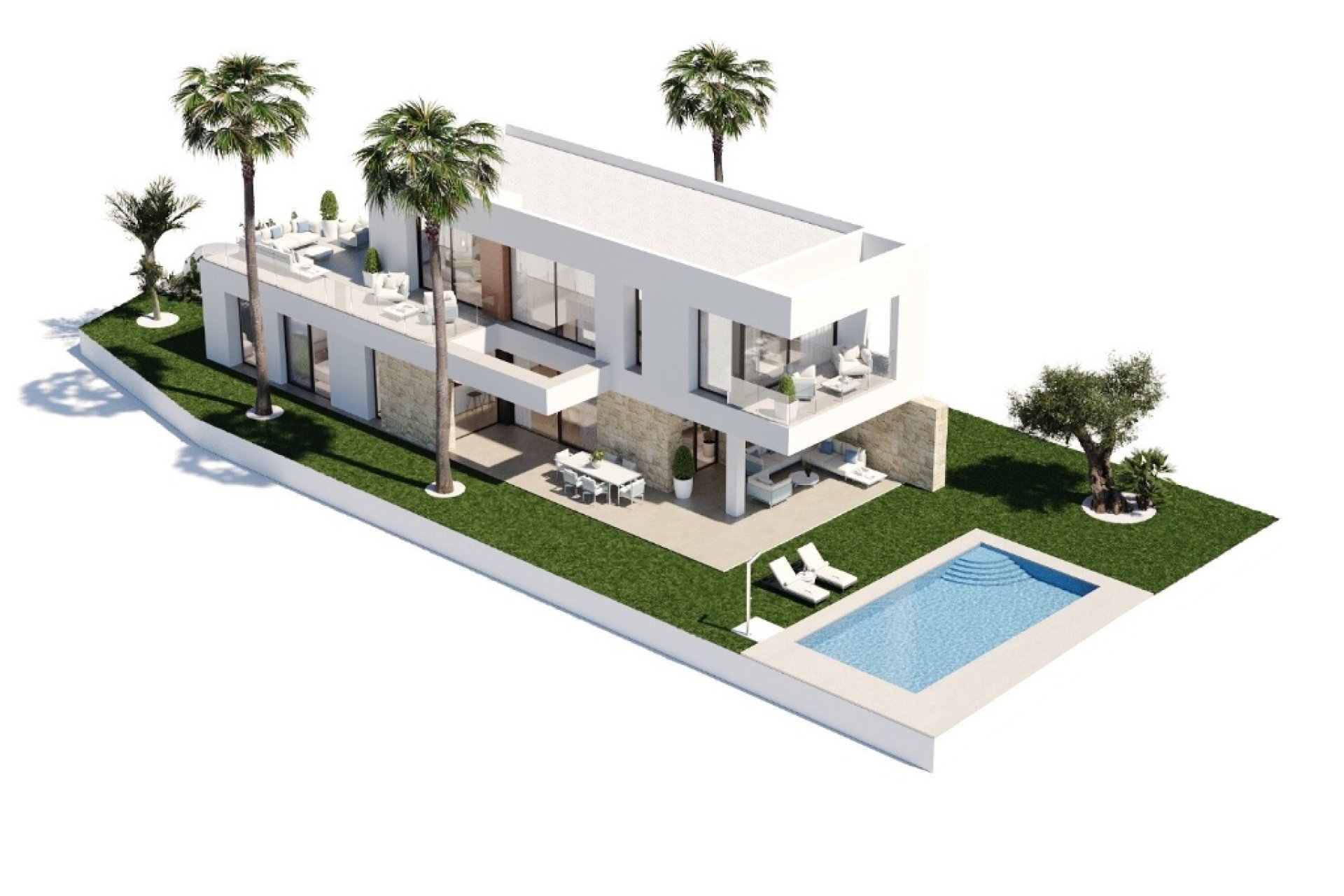 Obra nueva - Villa - Benidorm - Alicante