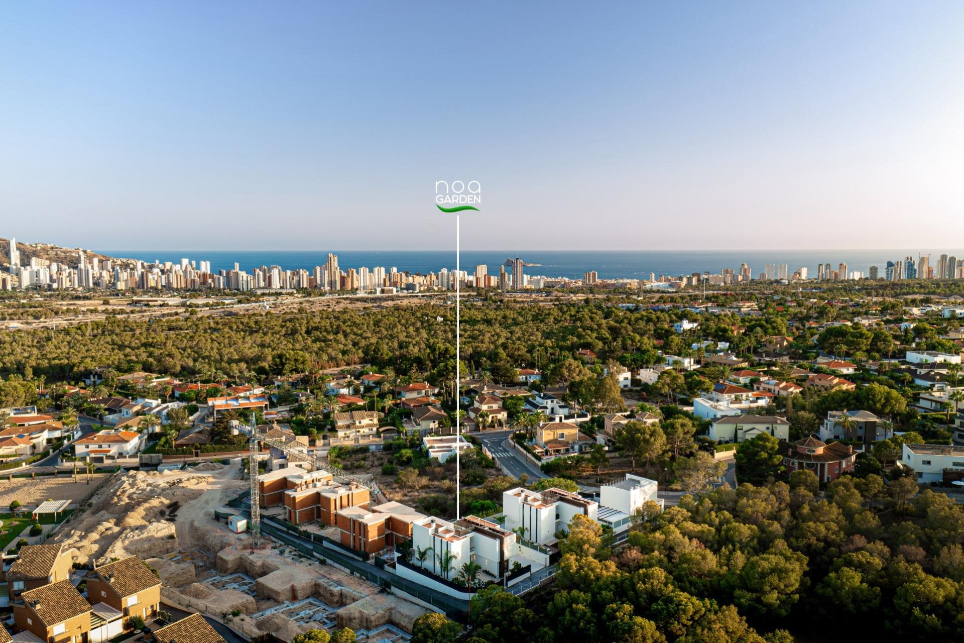 Obra nueva - Villa - Benidorm - Pueblo Levante