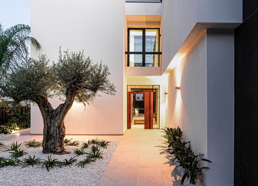 Obra nueva - Villa - Benidorm - Pueblo Levante