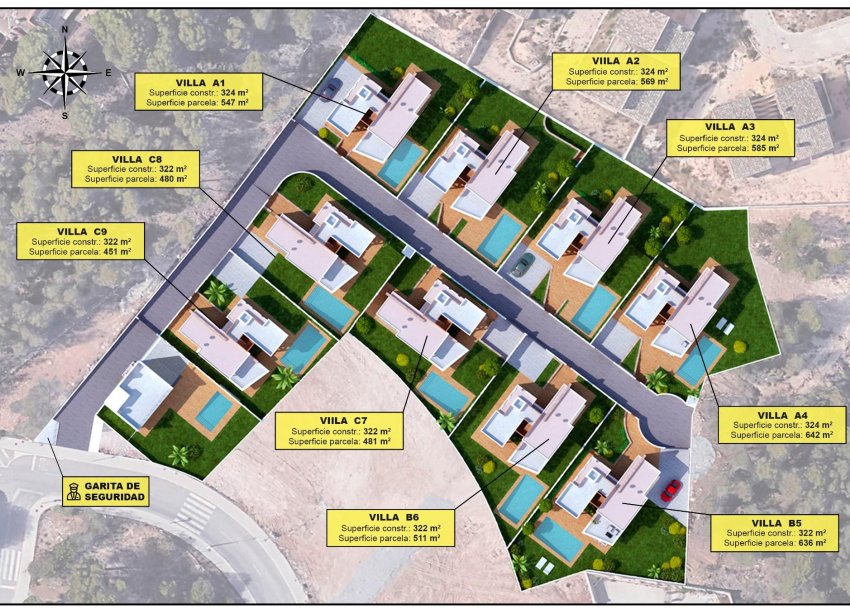 Obra nueva - Villa - Benidorm - Pueblo Levante