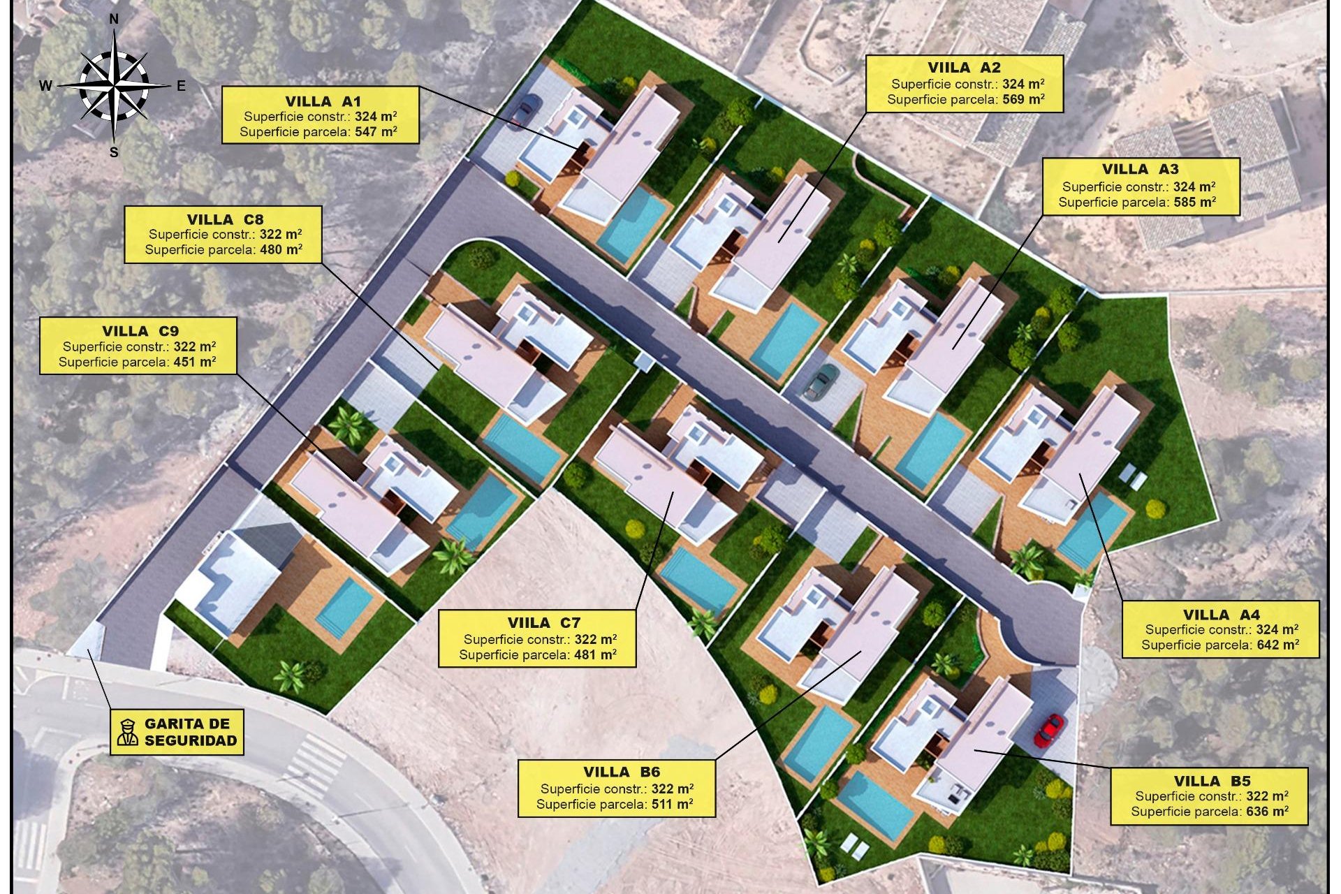 Obra nueva - Villa - Benidorm - Pueblo Levante