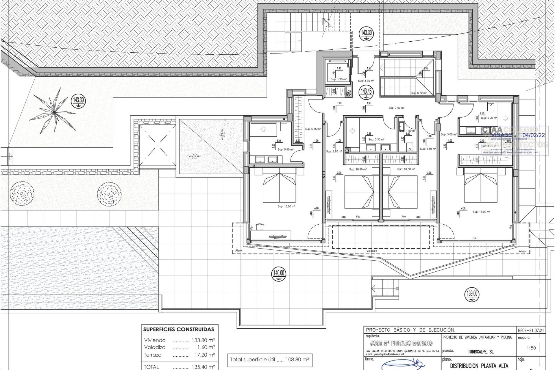 Obra nueva - Villa - Benissa - Racó Del Galeno