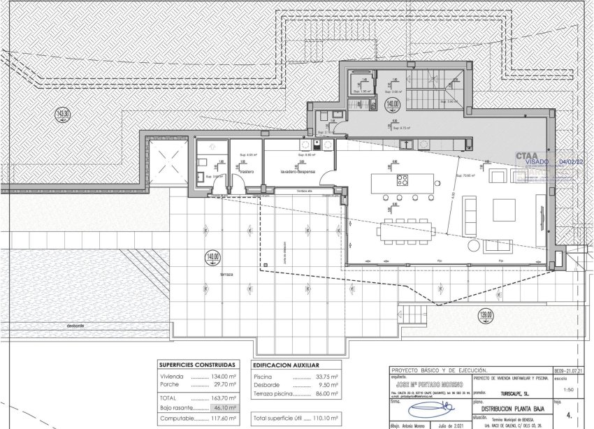 Obra nueva - Villa - Benissa - Racó Del Galeno