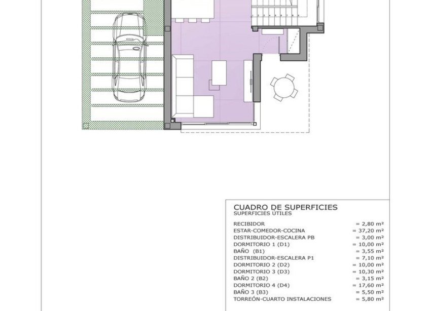 Obra nueva - Villa - Cartagena - Playa Honda