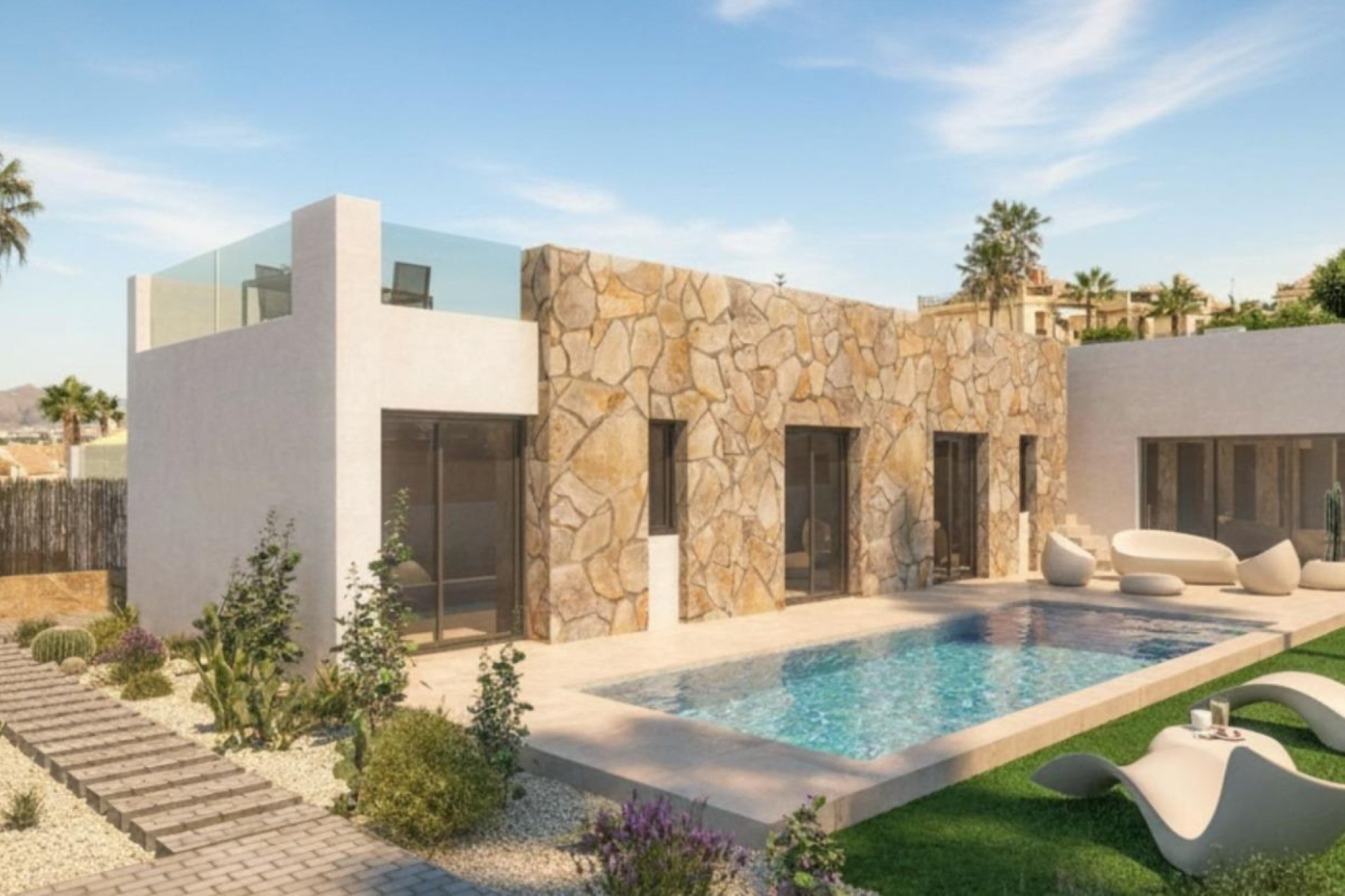 Obra nueva - Villa / Casa - Algorfa