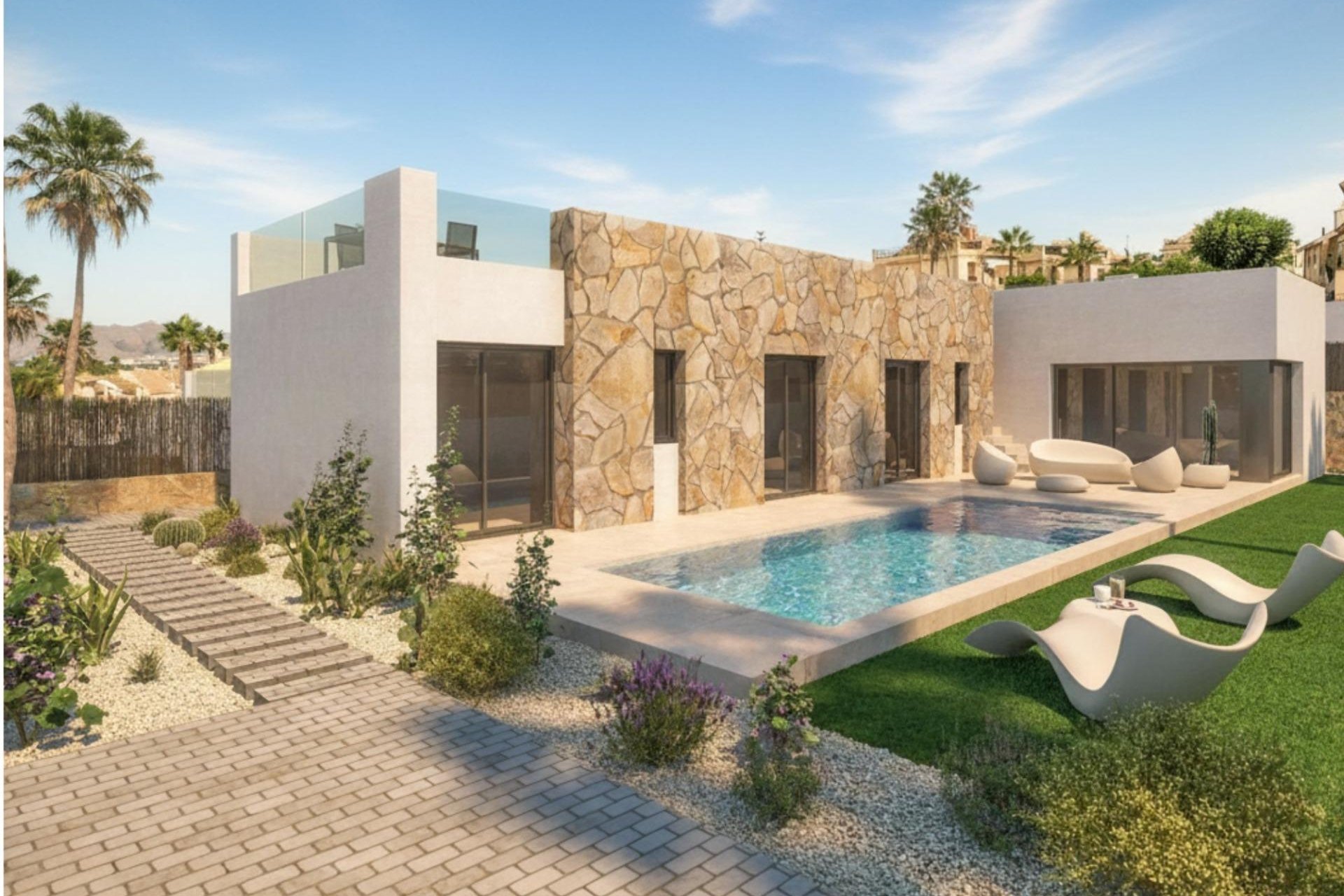 Obra nueva - Villa / Casa - Algorfa